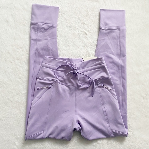 aerie Pants - AERIE | Offline Lilac warm up leggings